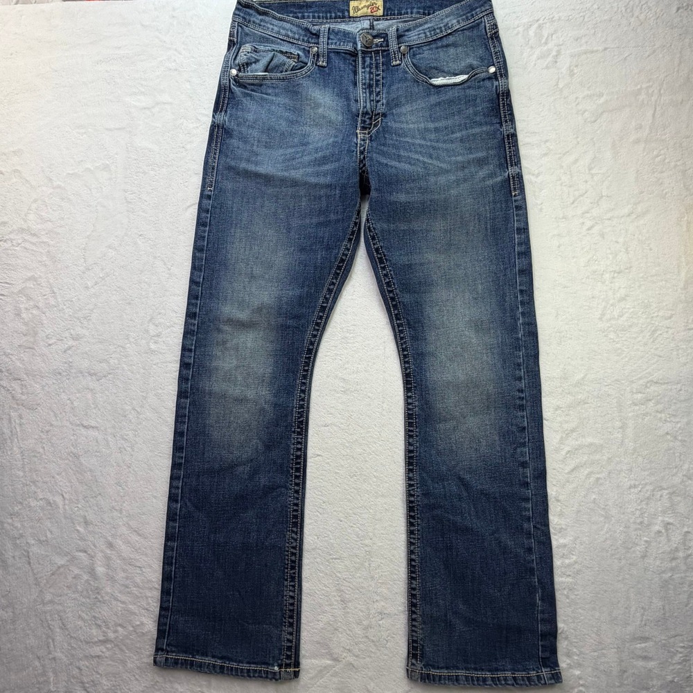 Wrangler Jeans 20X No 42 Slim Fit Stretch Denim Blue Mens 32x32
